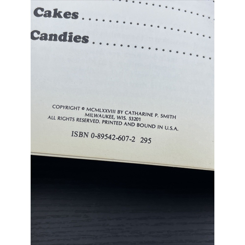 From Mamas Honey Jar 1978‎ Ideals Cookbook Catherine P Smith Vintage Recipes - Picture 11 of 11